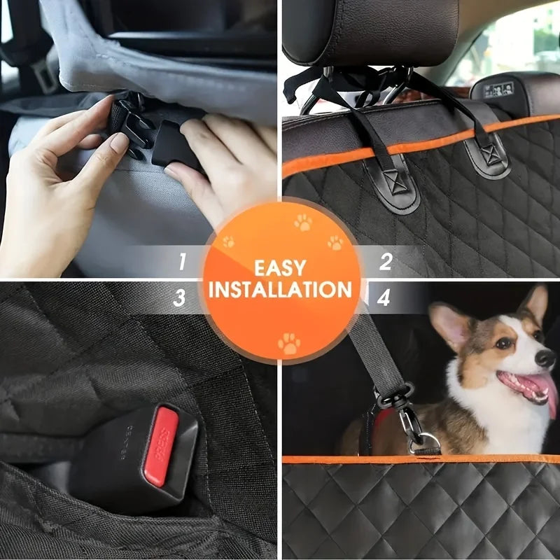 Pet Car Seat Protector – Waterproof & Scratch-Proof
