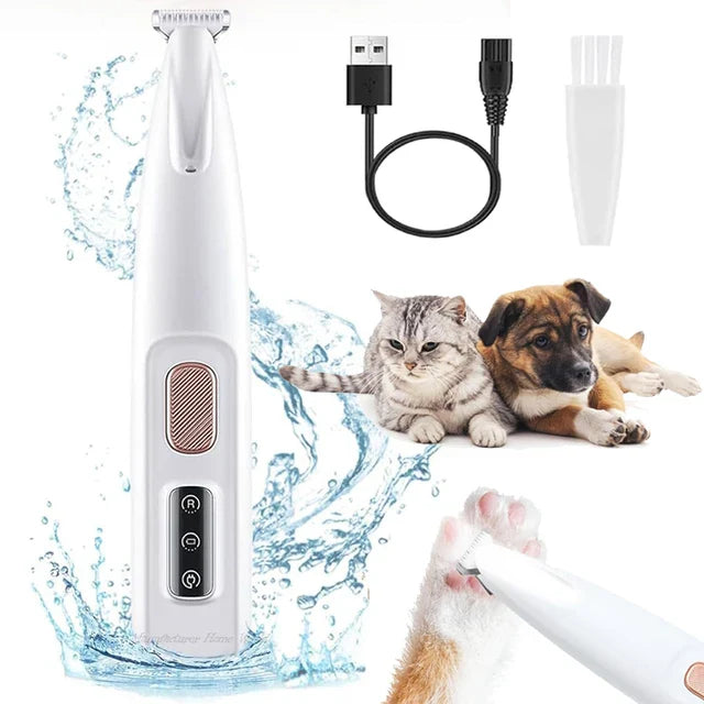PawGlow Waterproof Dog Trimmer